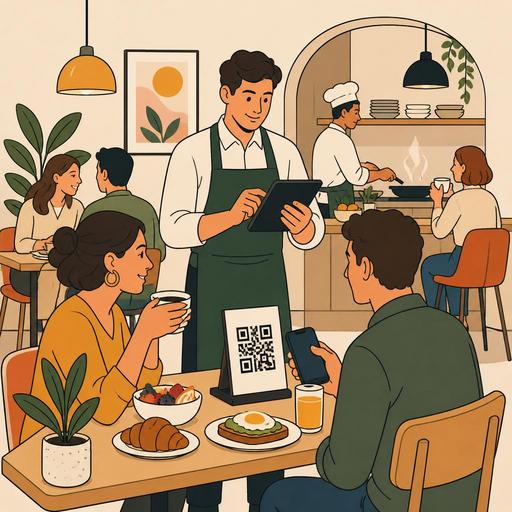 Kahvaltı Mekanlarında QR Menü ile Pik Saat Akışını Yönetme